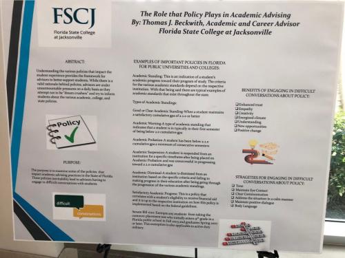 FLACADA poster - The Role of State Policies in Advising
